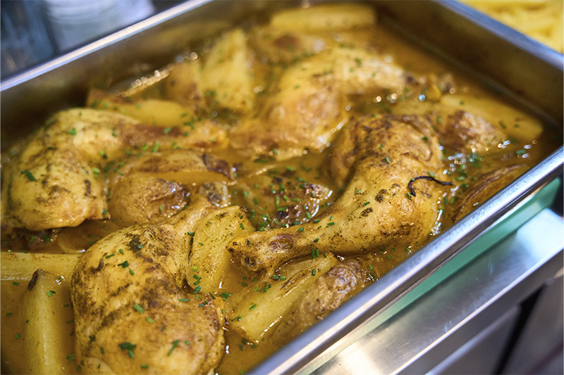 Pollo e patate