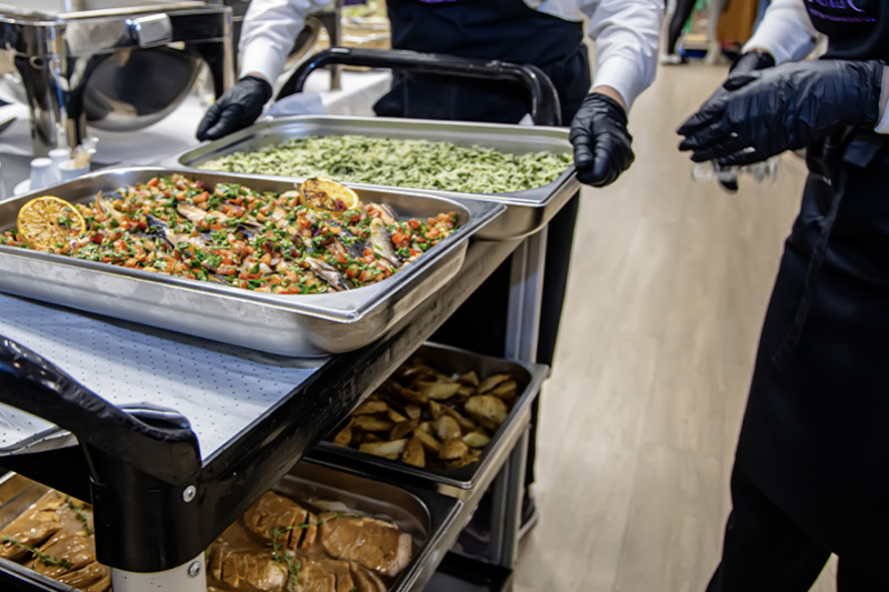 Catering per il Cantiere delle Olimpiadi a Milano